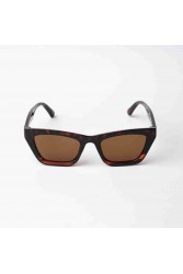 A\V SUNGLASSES Valeria Brown Sunglasses