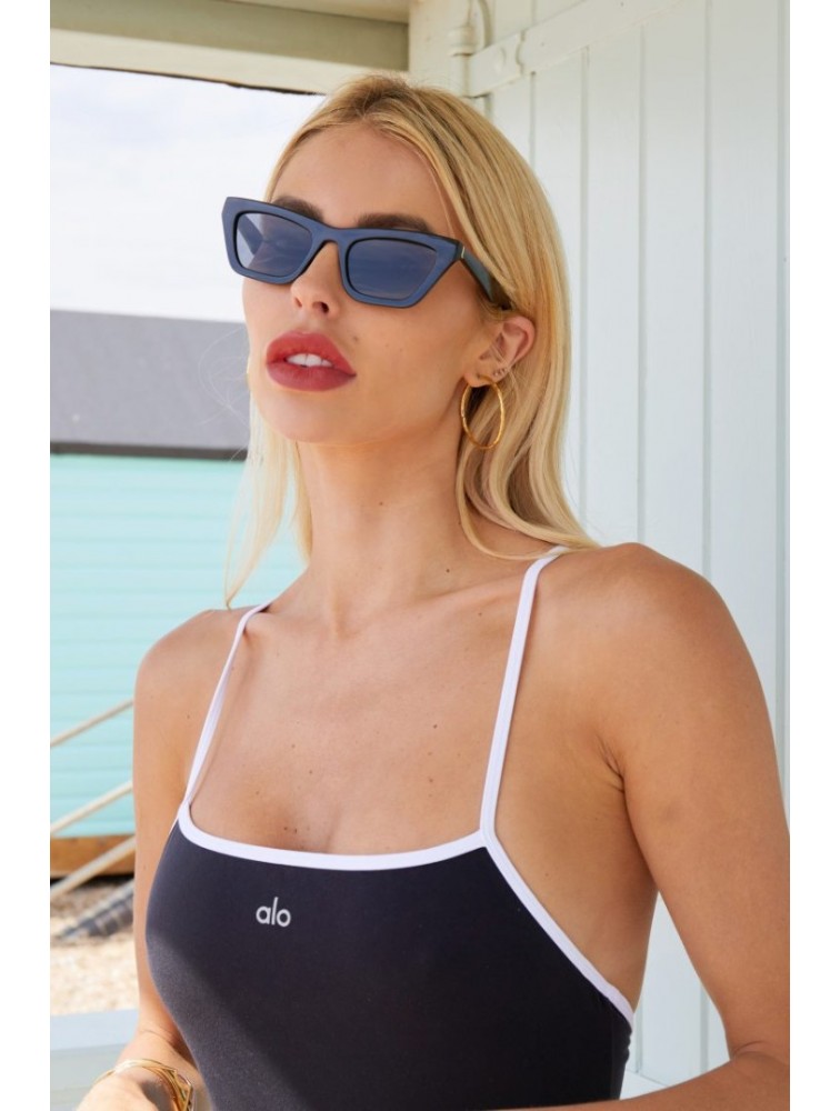 A\V SUNGLASSES Valeria Μαύρα Γυαλιά Ηλίου