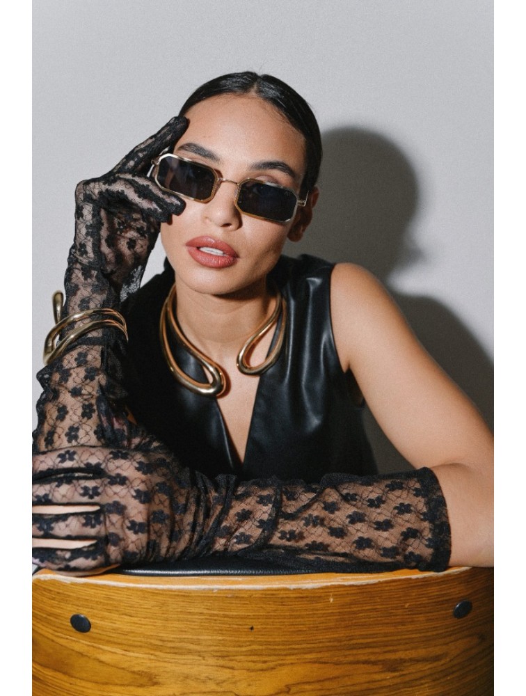 A\V SUNGLASSES Verano Gold/ Black Χρυσά Γυαλιά Ηλίου