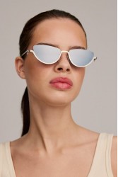 A\V SUNGLASSES Zuma Ασημένια Μεταλλικά Γυαλιά Ηλίου