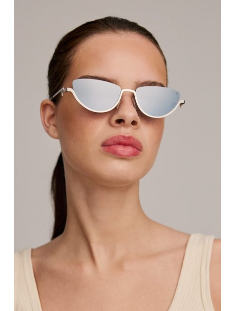 A\V SUNGLASSES Zuma Ασημένια Μεταλλικά Γυαλιά Ηλίου