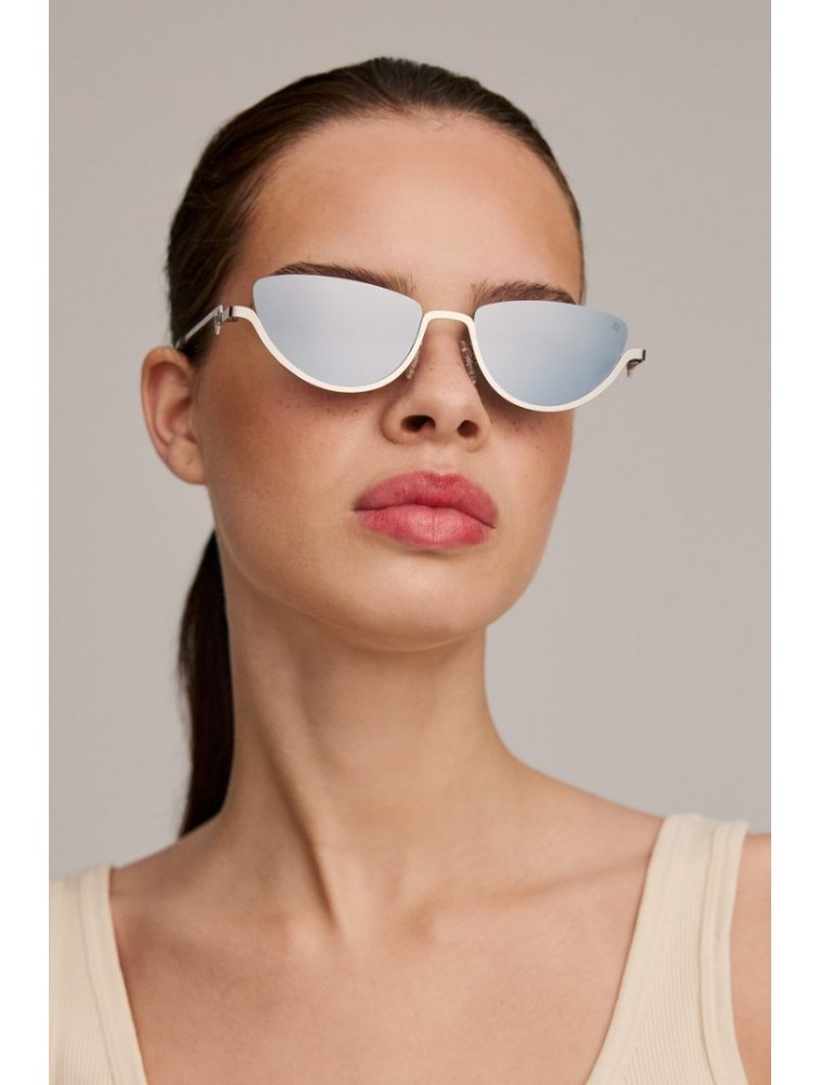 A\V SUNGLASSES Zuma Ασημένια Μεταλλικά Γυαλιά Ηλίου