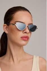 A\V SUNGLASSES Zuma Ασημένια Μεταλλικά Γυαλιά Ηλίου