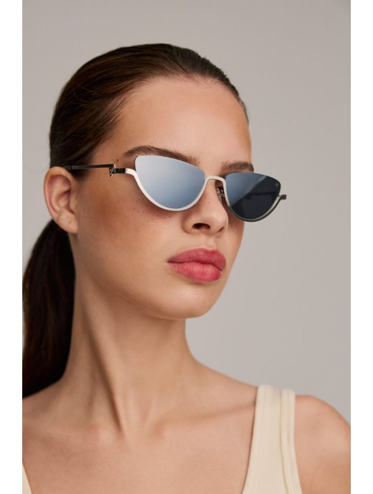 A\V SUNGLASSES Zuma Ασημένια Μεταλλικά Γυαλιά Ηλίου