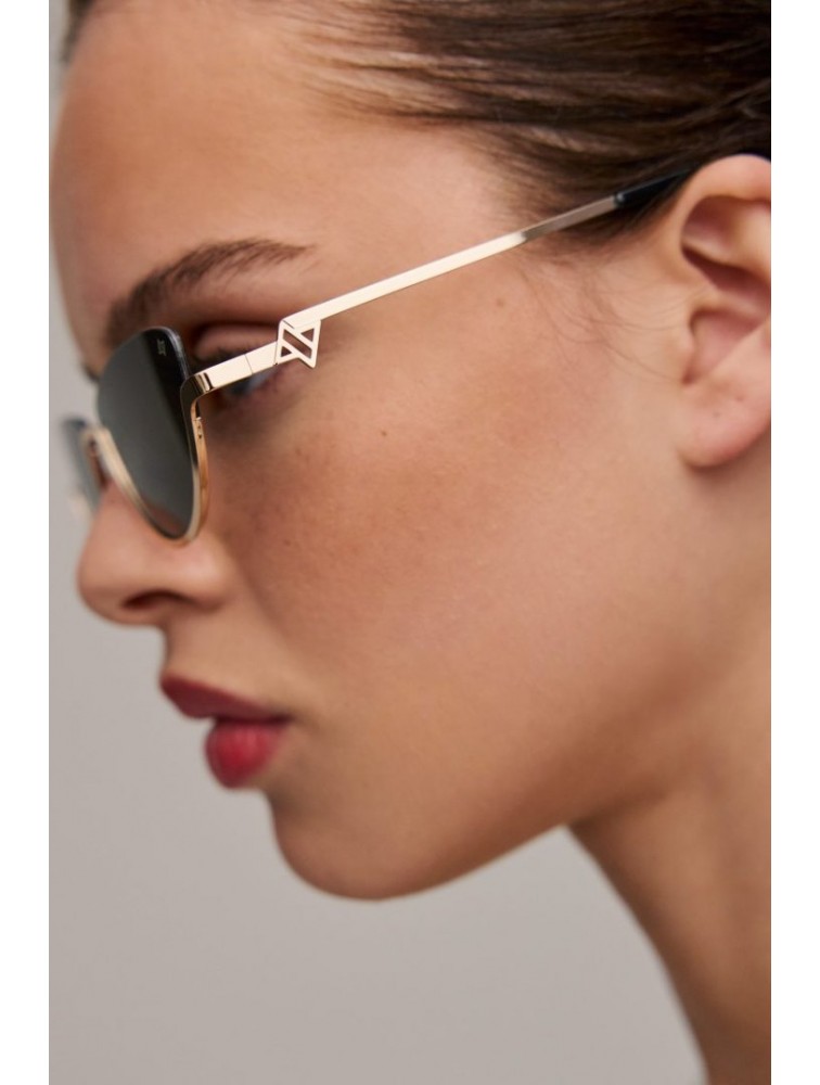 A\V SUNGLASSES Zuma Χρυσά Μεταλλικά Γυαλιά Ηλίου