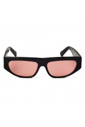 AV SUNGLASSES Juno Black Pink Μαύρα Γυαλιά Ηλίου με Ροζ Φακούς