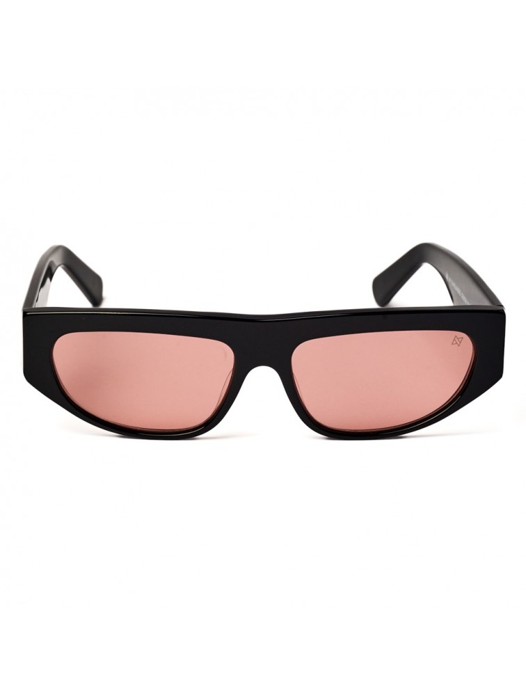 AV SUNGLASSES Juno Black Pink Μαύρα Γυαλιά Ηλίου με Ροζ Φακούς