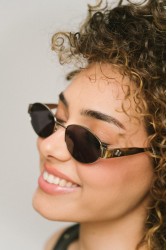 A\V SUNGLASSES Gigi Gold Χρυσά Γυαλιά Ηλίου