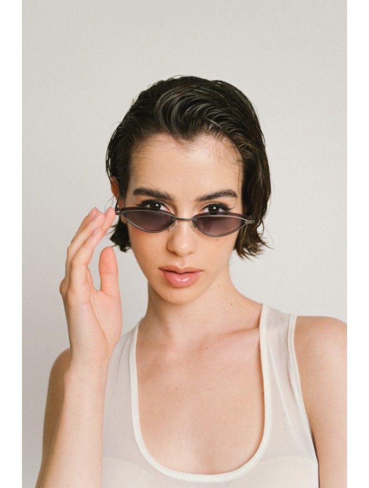 A\V SUNGLASSES Willow Silver Ασημί Γυαλιά Ηλίου