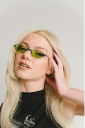 A\V SUNGLASSES Megan Green Πράσινα  Γυαλιά Ηλίου
