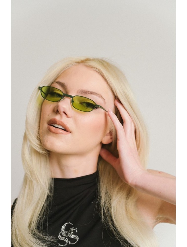 A\V SUNGLASSES Megan Green Πράσινα  Γυαλιά Ηλίου