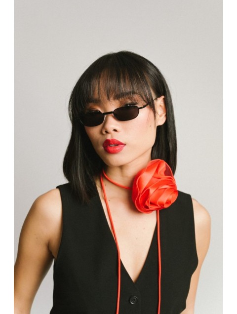 A\V SUNGLASSES Megan Black Μαύρα Γυαλιά Ηλίου
