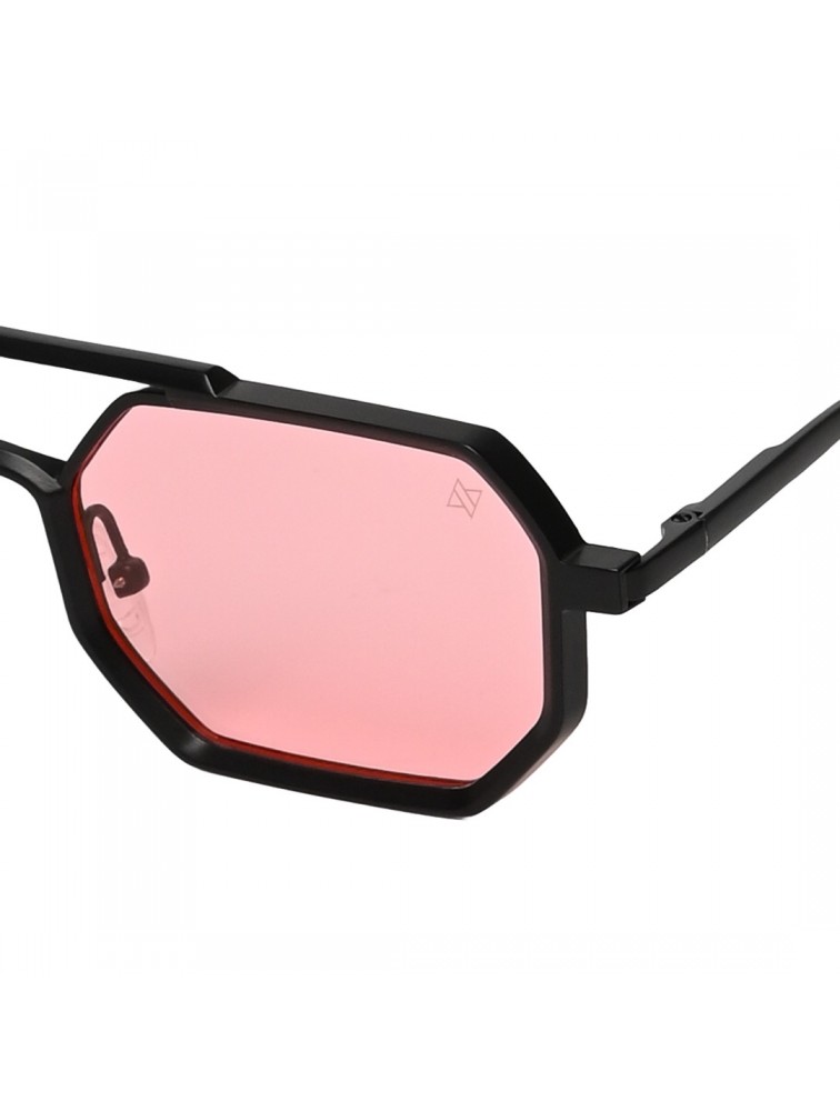 A\V SUNGLASSES Moda Matt Black/ Pink Μαύρα/ Ροζ Γυαλιά Ηλίου
