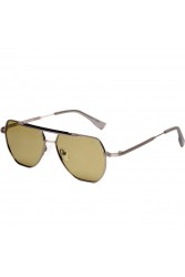 AV SUNGLASSES JETT Olive Μεταλλικά Γυαλιά Ηλίου με Πράσινους Φακούς