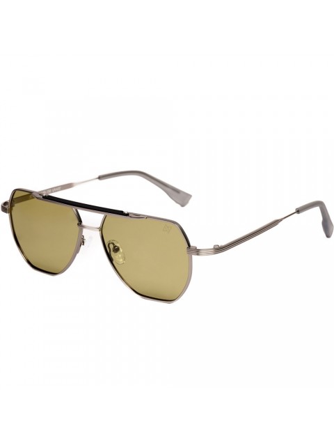 AV SUNGLASSES JETT Olive Μεταλλικά Γυαλιά Ηλίου με Πράσινους Φακούς