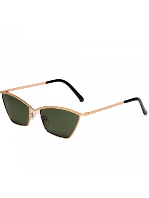 AV SUNGLASSES Luxa Χρυσά Μεταλλικά Γυαλιά Ηλίου με Πράσινους Φακούς