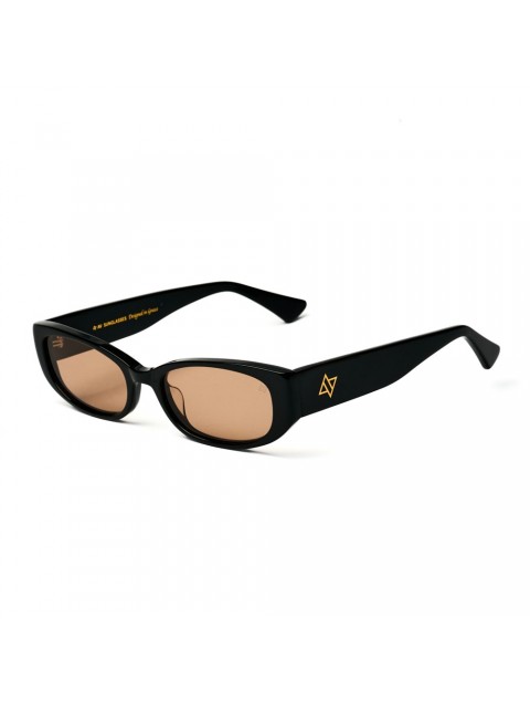 AV SUNGLASSES Noemie Black Μαύρα Γυαλιά Ηλίου με Καφέ Φακό