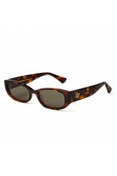 AV SUNGLASSES Noemie Brown Καφέ Ταρταρούγα Γυαλιά Ηλίου με Πράσινο Φακό