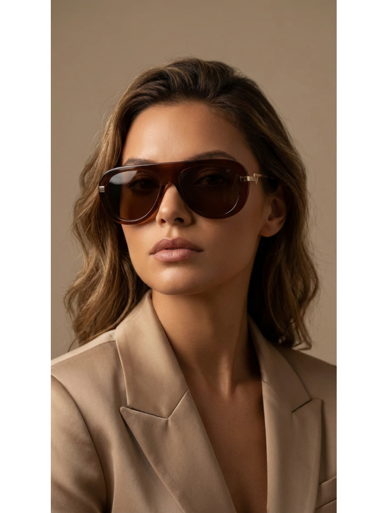AV SUNGLASSES Alexia Brown Καφέ Γυαλιά Ηλίου