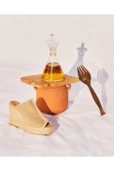 CASTAÑER FATIMA Μπεζ γυναικείες πλατφόρμες