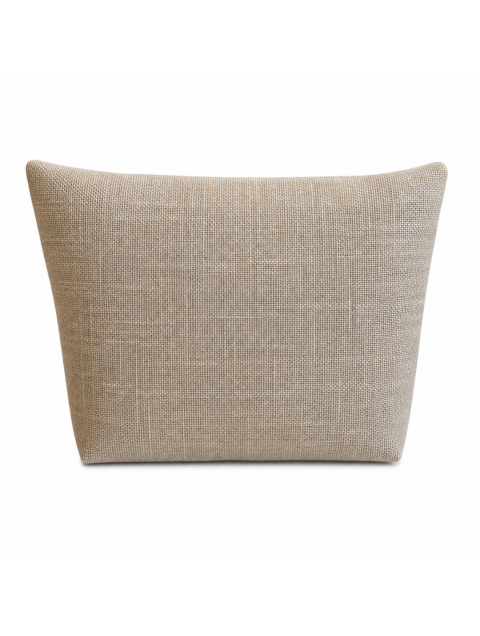 CLIC JEWELS LUNCHBAG (linen) Λινή γυναικεία τσάντα ώμου σε φυσικό χρώμα