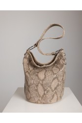 CLIC JEWELS SANDRA BUCKETBAG (python effect genuine leather)