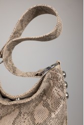 CLIC JEWELS SANDRA BUCKETBAG (python effect genuine leather)