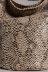 CLIC JEWELS SANDRA BUCKETBAG (python effect genuine leather)