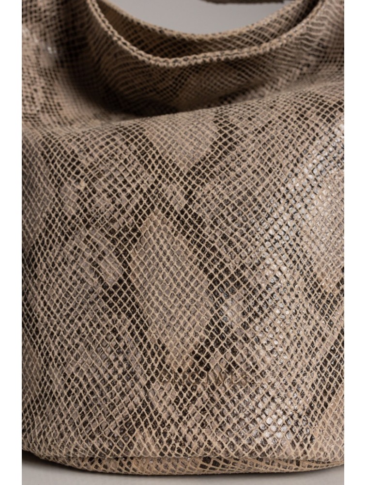 CLIC JEWELS SANDRA BUCKETBAG (python effect genuine leather)