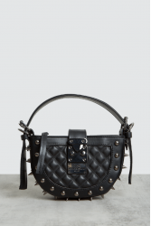 ELENA ATHANASIOU Rebel Moon Mini Bag Black Μαύρη γυναικεία τσάντα χειρός