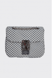 ELENA ATHANASIOU Cube Mini Bag Black Μαύρο τσαντάκι ώμου