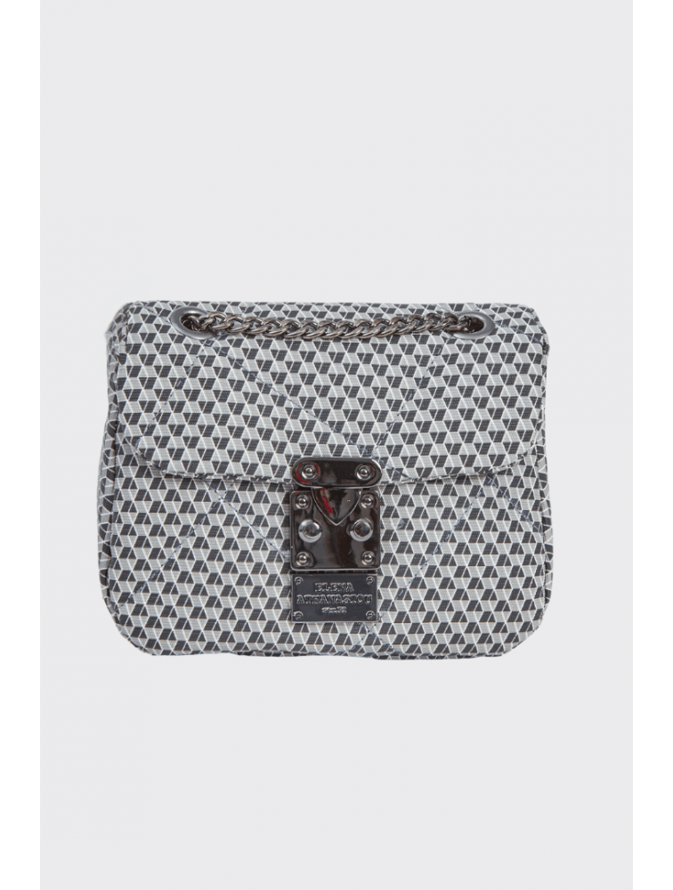 ELENA ATHANASIOU Cube Mini Bag Black Μαύρο τσαντάκι ώμου