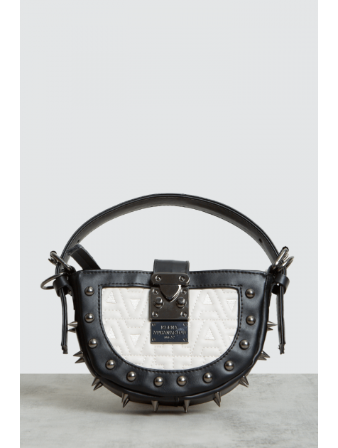 ELENA ATHANASIOU Rebel Moon Mini Bag EA White Λευκή γυναικεία τσάντα χειρός ELENA ATHANASIOU Rebel Moon Mini Bag EA White Λευκή γυναικεία τσάντα χειρός