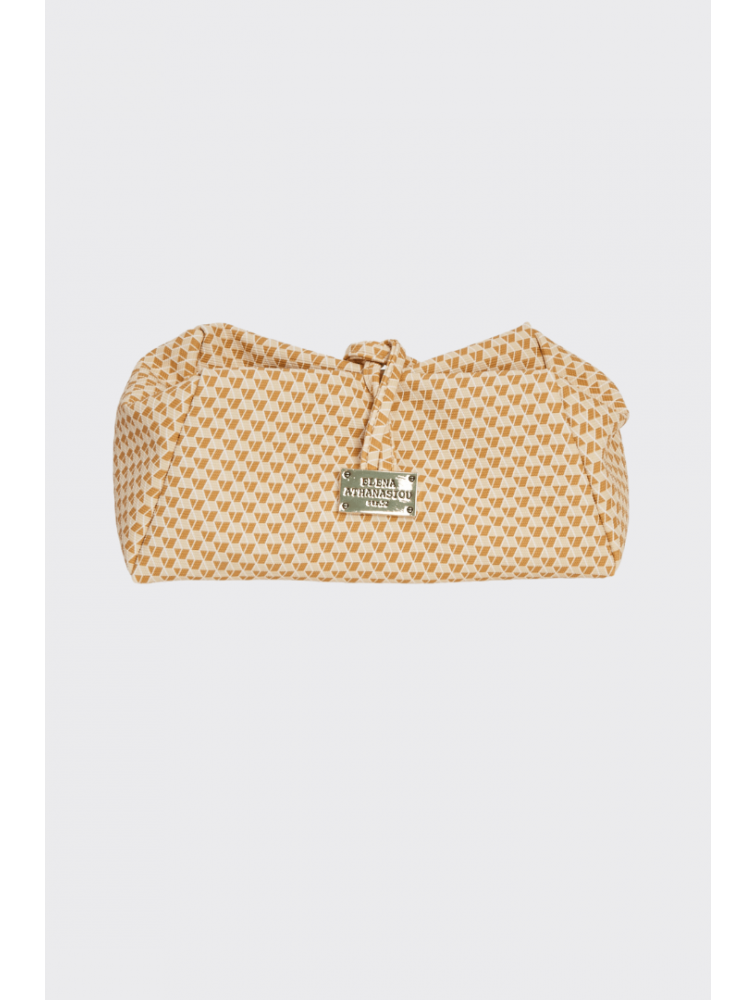 ELENA ATHANASIOU Cube Lunchbag Yellow Κίτρινη τσάντα χειρός
