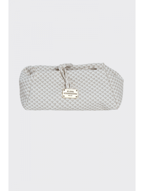 ELENA ATHANASIOU Cube Lunchbag White Λευκή τσάντα χειρός