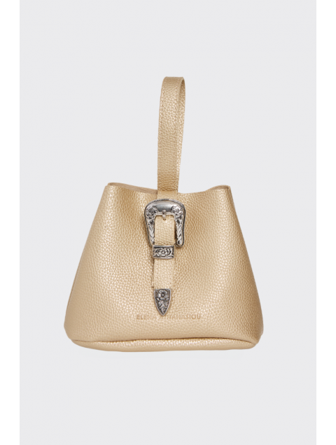 ELENA ATHANASIOU Belt Up Tiny Bag Gold ELENA ATHANASIOU Belt Up Tiny Bag Gold