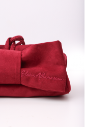 ELENA ATHANASIOU Bon Bon Lunchbag Burgundy Μπορντώ γυναικείο τσαντάκι χειρός