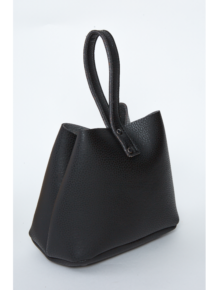 ELENA ATHANASIOU Belt Up Tiny Bag Black Μαύρο τσαντάκι
