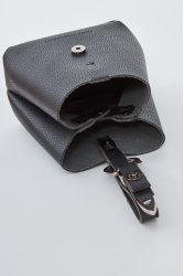 ELENA ATHANASIOU Belt Up Tiny Bag Black Μαύρο τσαντάκι