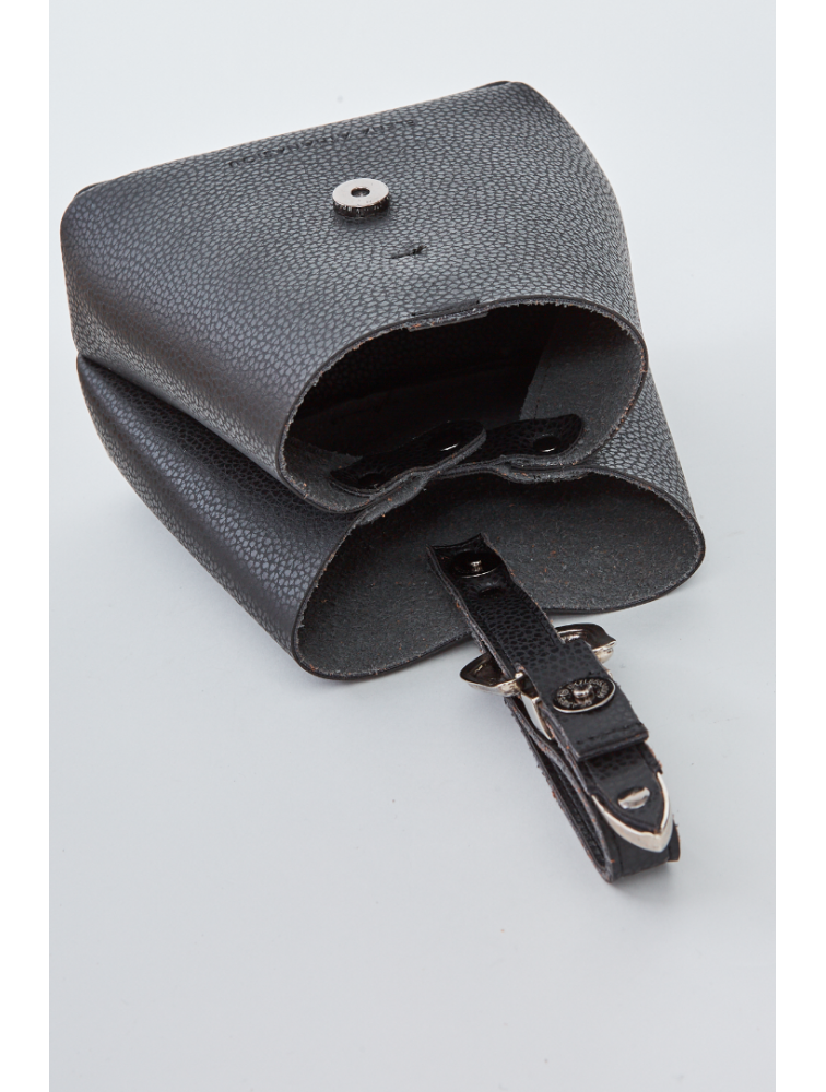 ELENA ATHANASIOU Belt Up Tiny Bag Black Μαύρο τσαντάκι