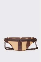 ELENA ATHANASIOU Body Bag EA Logo Τσάντα Χιαστί Vanilla Small