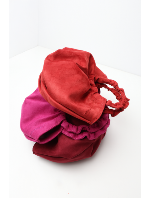 ELENA ATHANASIOU Bon Bon Bracelet Burgundy Μπορντώ γυναικείο τσαντάκι χειρός