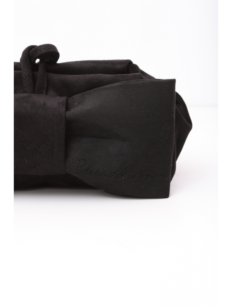 ELENA ATHANASIOU Bon Bon Lunchbag Black Μαύρο γυναικείο τσαντάκι χειρός