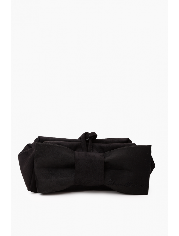 ELENA ATHANASIOU Bon Bon Lunchbag Black Μαύρο γυναικείο τσαντάκι χειρός