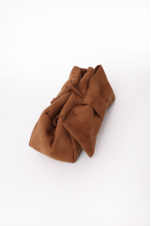 ELENA ATHANASIOU Bon Bon Lunchbag Cognac Καφέ γυναικείο τσαντάκι χειρός