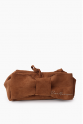 ELENA ATHANASIOU Bon Bon Lunchbag Cognac Καφέ γυναικείο τσαντάκι χειρός