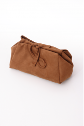 ELENA ATHANASIOU Bon Bon Lunchbag Cognac Καφέ γυναικείο τσαντάκι χειρός