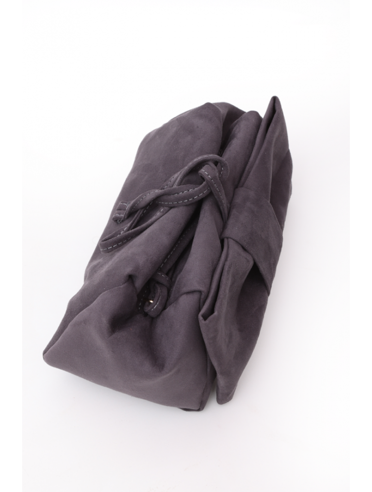 ELENA ATHANASIOU Bon Bon Lunchbag Grey Γκρι γυναικείο τσαντάκι χειρός