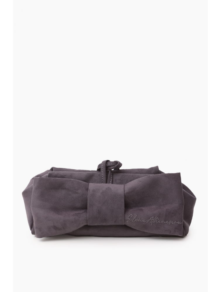 ELENA ATHANASIOU Bon Bon Lunchbag Grey Γκρι γυναικείο τσαντάκι χειρός