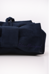 ELENA ATHANASIOU Bon Bon Lunchbag Navy Blue Ναυτικό Μπλε γυναικείο τσαντάκι χειρός